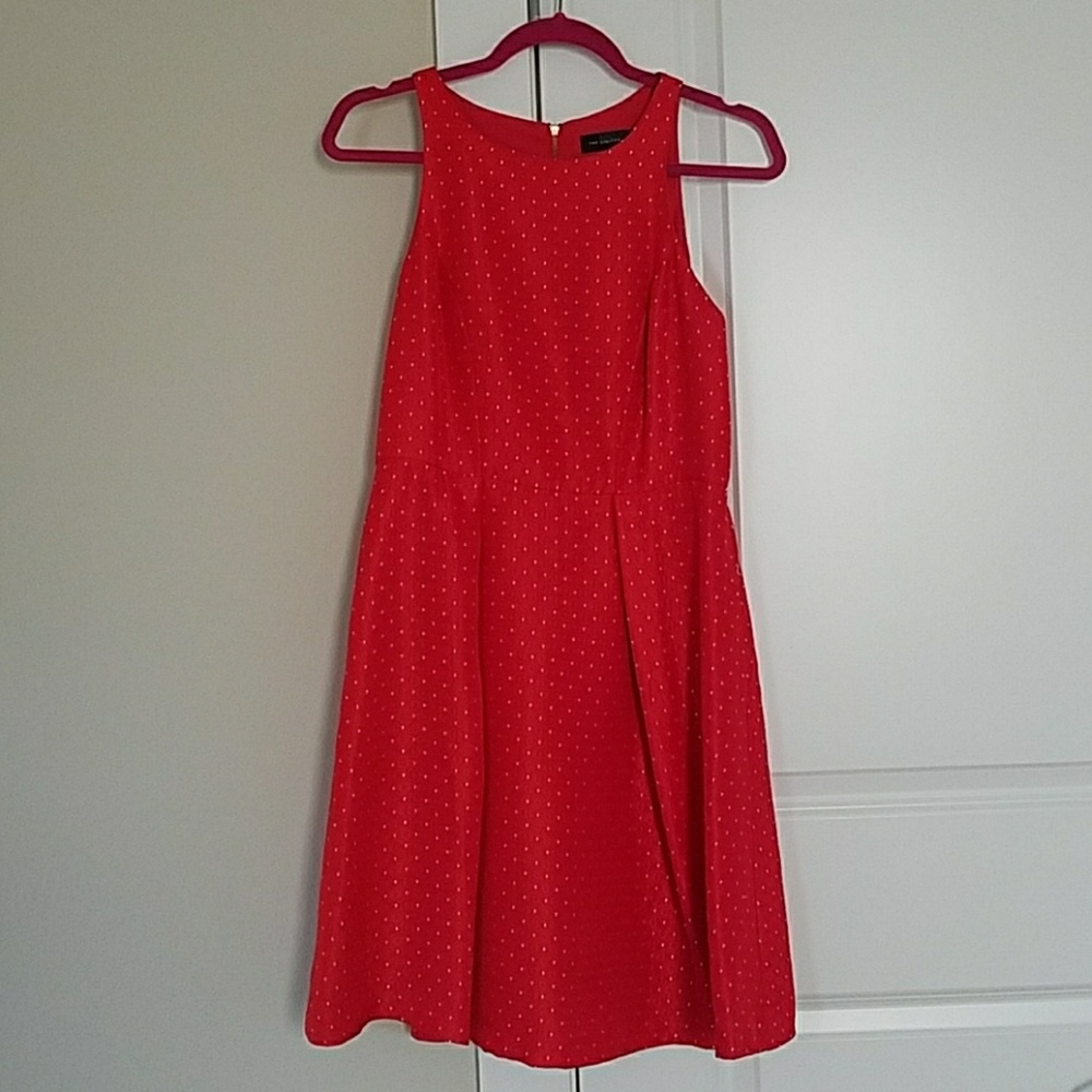 The Limited fit and flare dress with POCKETS